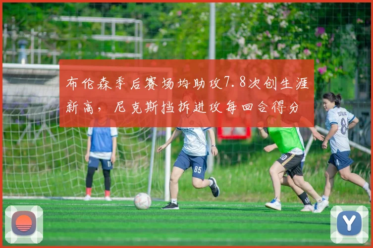 布伦森季后赛场均助攻7.8次创生涯新高，尼克斯挡拆进攻每回合得分1.12分